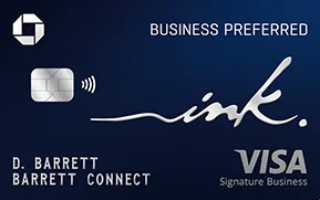 Chase Ink Business Card Corporate