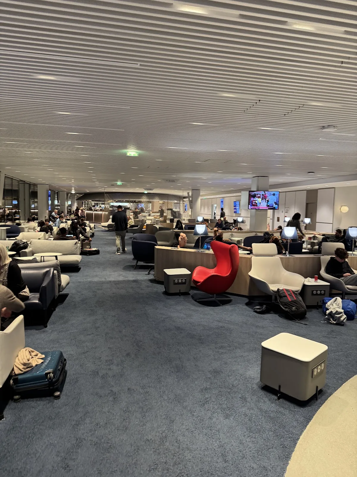 Air France Lounge Detroit