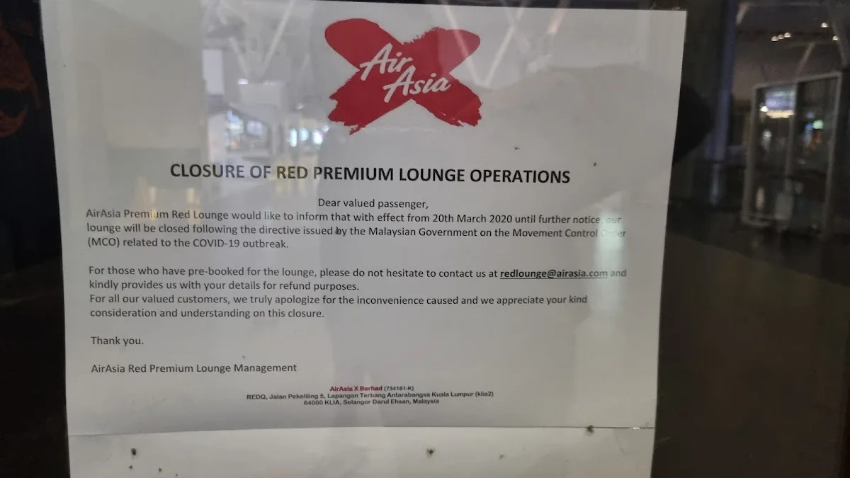 AirAsia Premium Red Lounge Kuala Lumpur