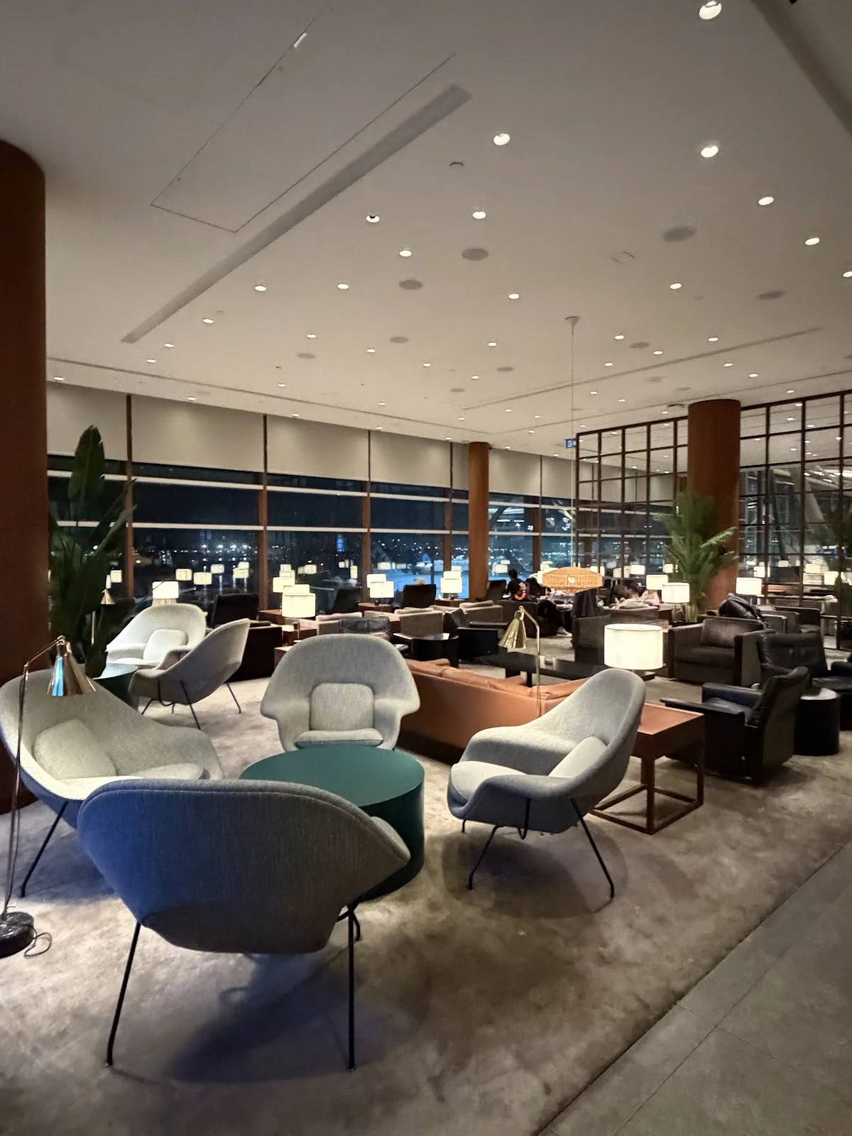 Cathay Pacific First and Business Class Lounge