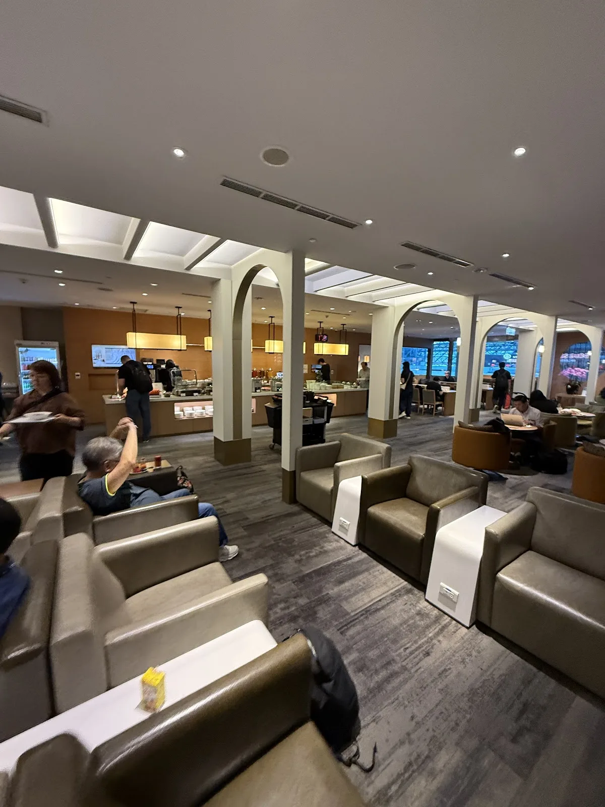 China Airlines VIP Lounge Taipei T2