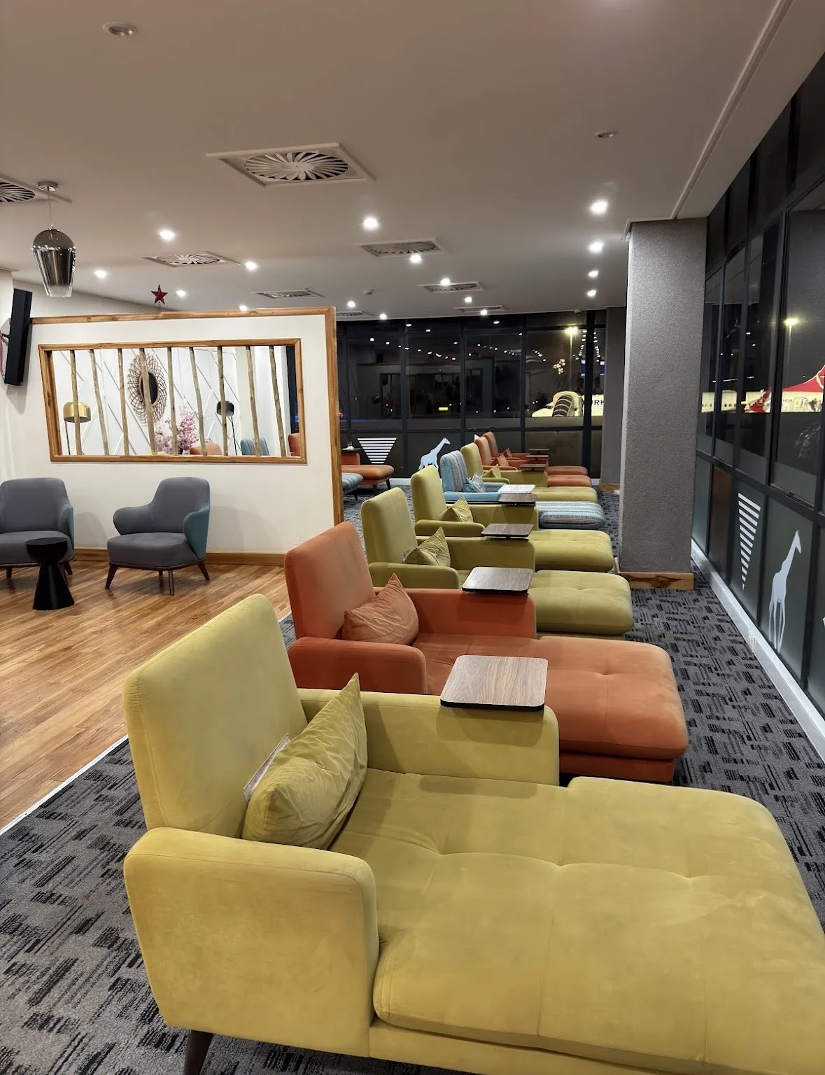 Ethiopian Airlines Lounge Kilimanjaro
