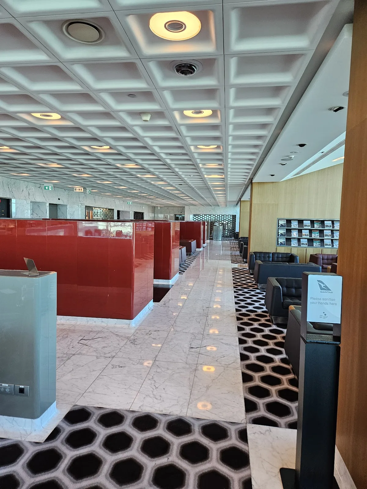 Qantas First Lounge Melbourne