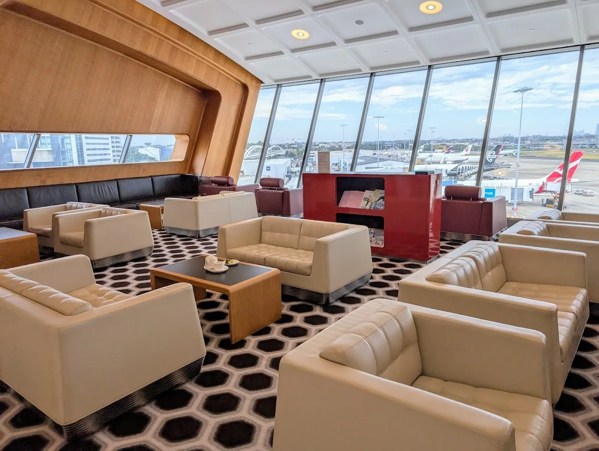 Qantas First Lounge SYD