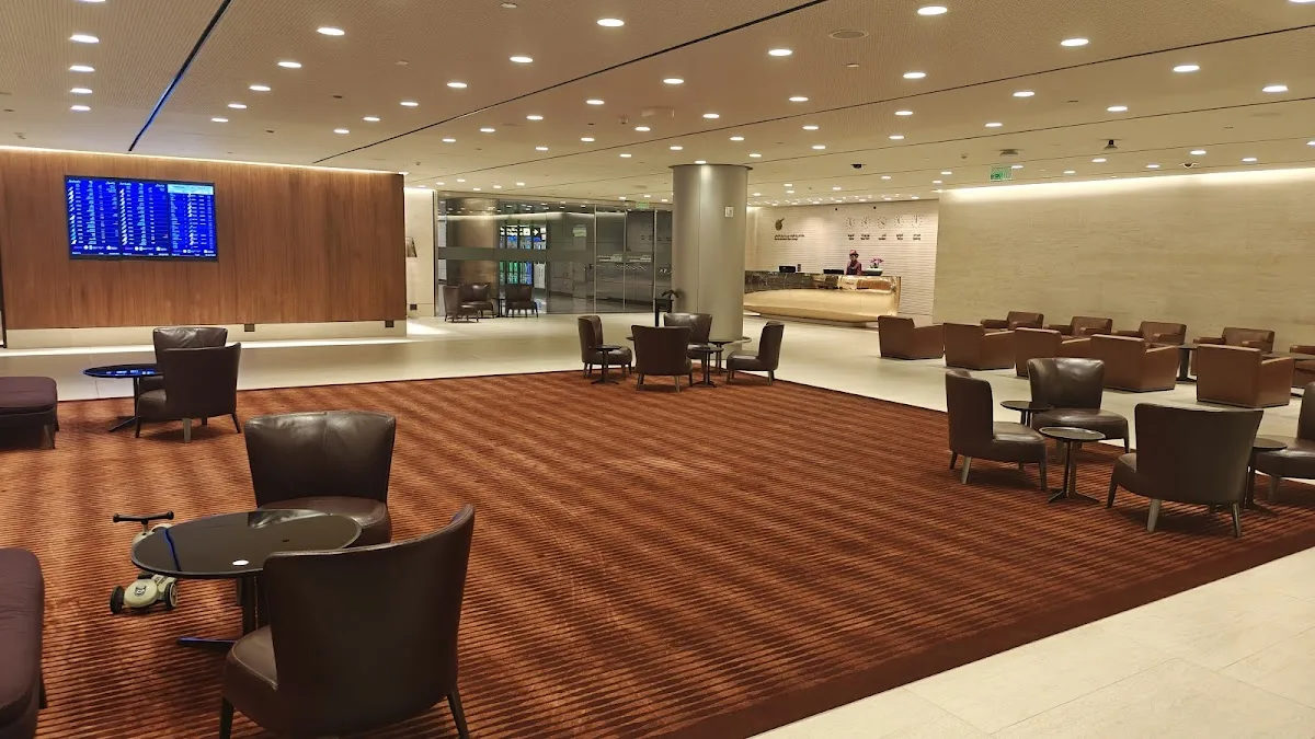 Qatar Airways Arrivals Lounge Doha