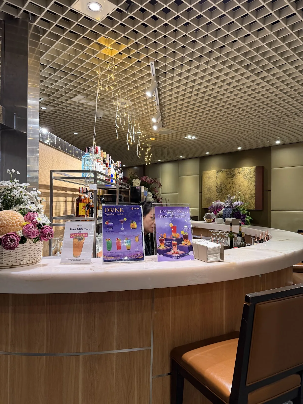 Thai Airways Royal Orchid Lounge Bangkok Concourse C